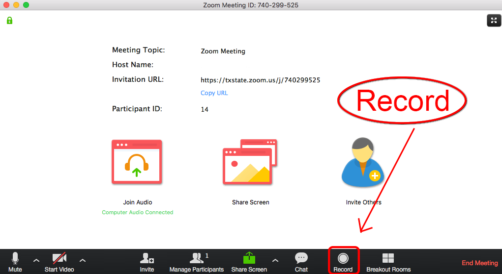 how to start a zoom meeting